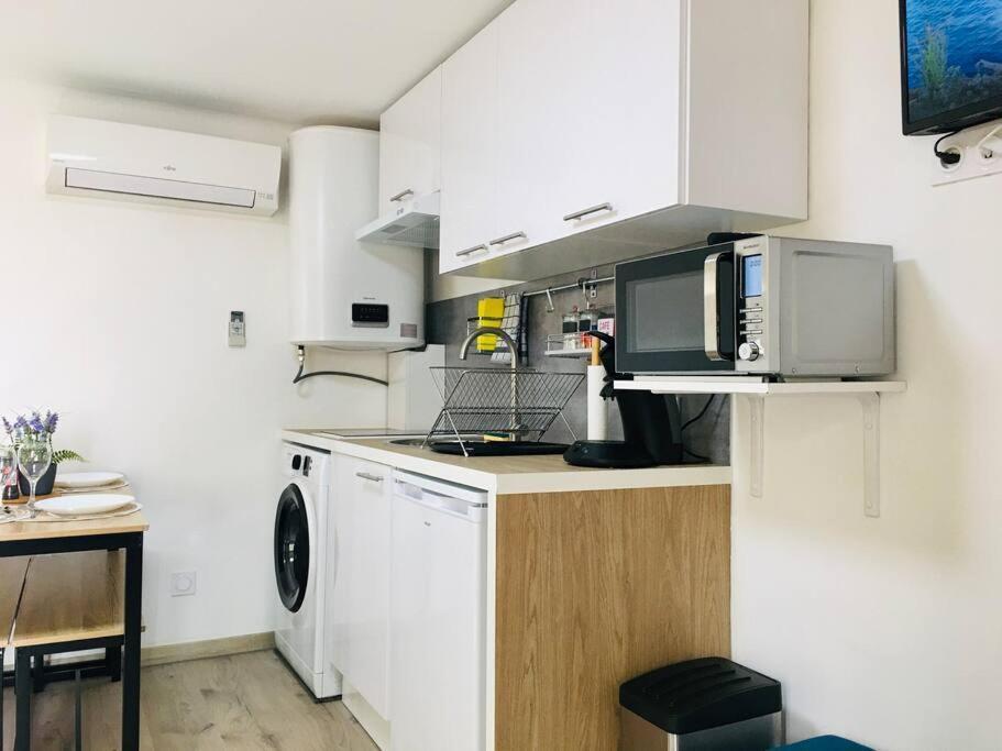 איסטרס Bleu Lavande 1 - Appartement Cosy Ambiance Village מראה חיצוני תמונה